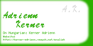 adrienn kerner business card